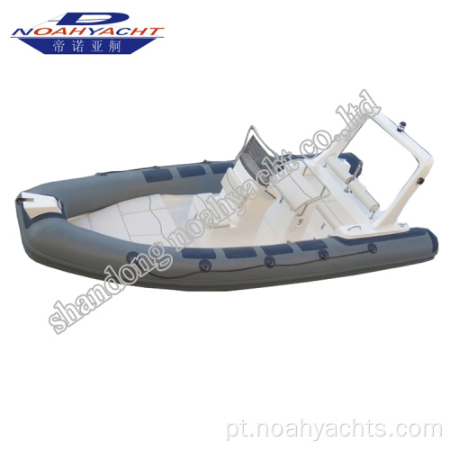 CE Certified Rib Boats Fibroglasse de luxo Hypalon 620cm